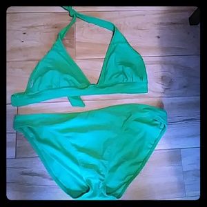 Two piece bathing suit